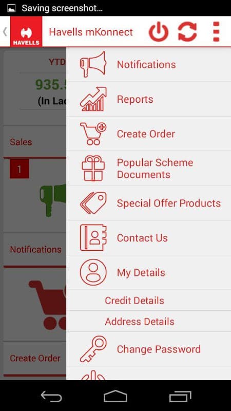 Havells mKonnect screenshot 2