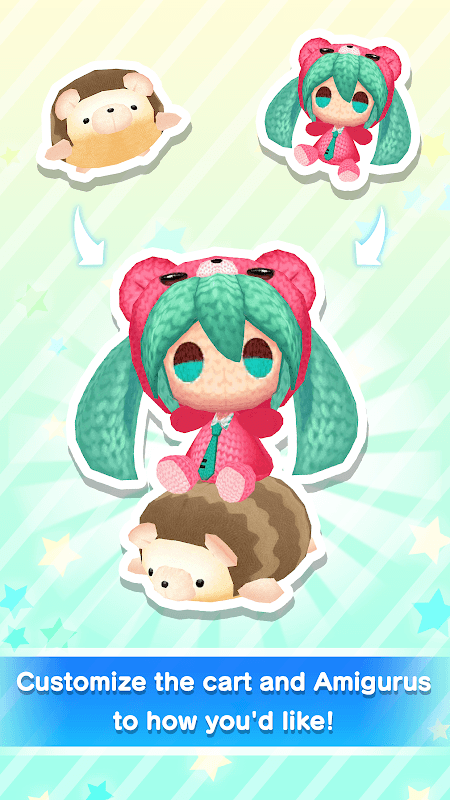 Hatsune Miku Amiguru Train screenshot 4