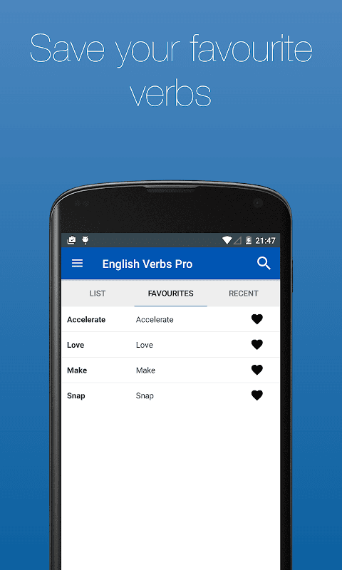 English Verb Conjugator screenshot 5