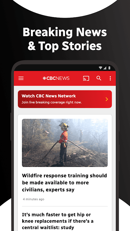 CBC News screenshot 1