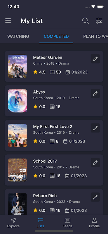 MyDramaList - Asian Drama DB screenshot 2