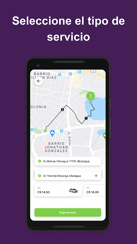 Ray App - Taxi Rápido y Seguro screenshot 3