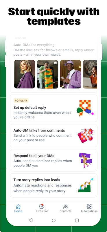 Manychat screenshot 4