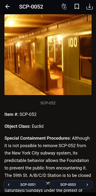 SCP Reader screenshot 5