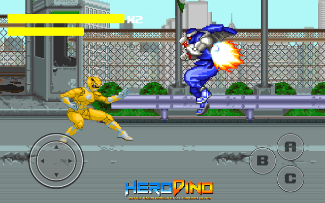 Hero Dino Ninja Ranger Retro screenshot 2