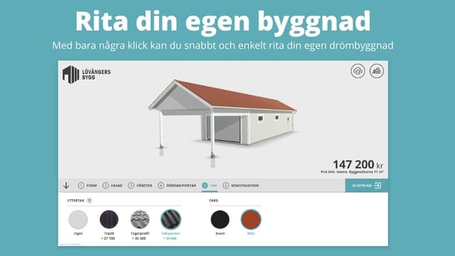 Rita eget med Lövångers Bygg screenshot 1