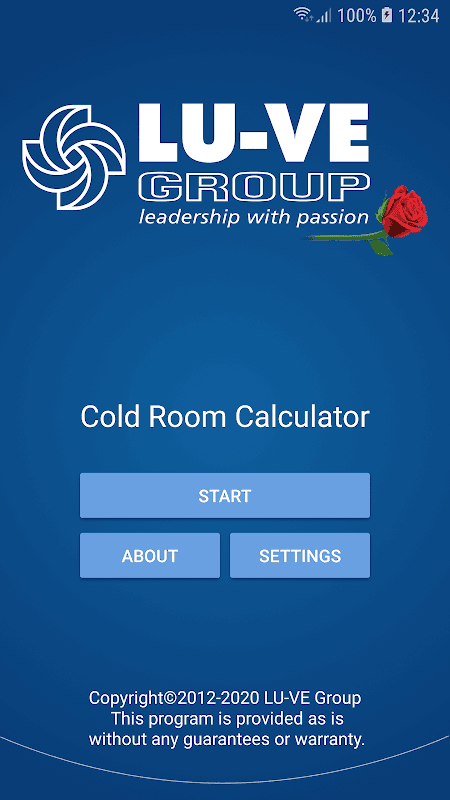 Cold Room Calculator screenshot 1