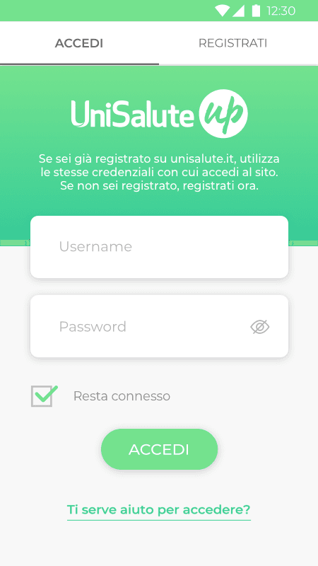 UniSalute Up screenshot 1