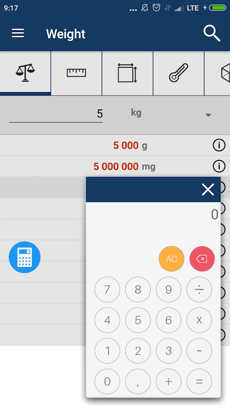 Simple Unit Conversion screenshot 6