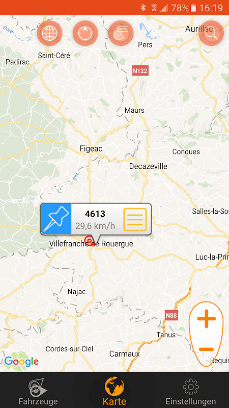 GPS-Explorer mobile screenshot 6