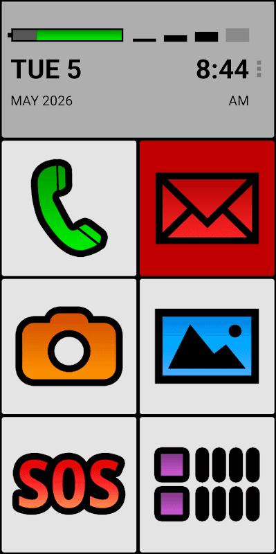 BIG SMS for Seniors screenshot 1