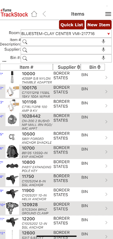 TrackStock screenshot 2