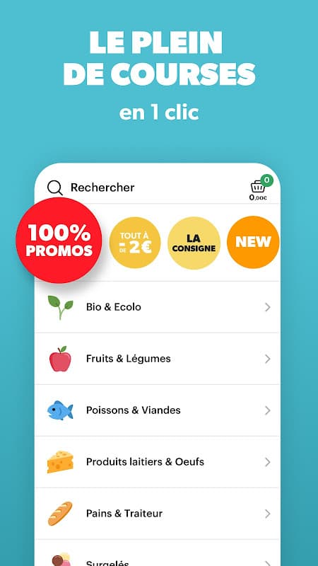 Chronodrive : courses en ligne screenshot 2