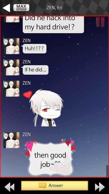 Mystic Messenger screenshot 3