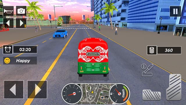 Tuk Tuk Auto Rickshaw Game screenshot 3