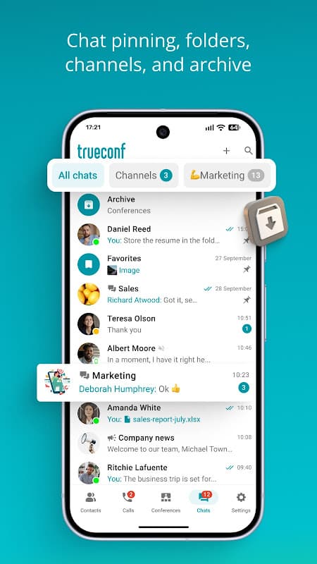 TrueConf Free Video Calls screenshot 3