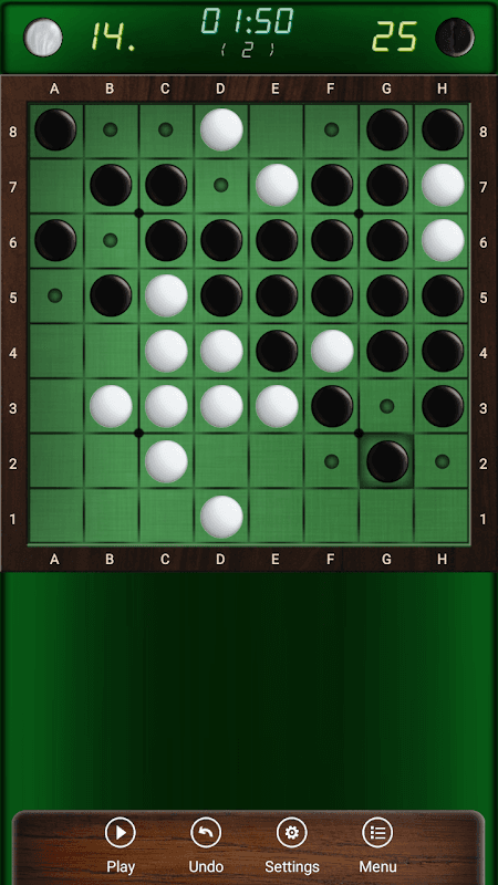 Reversi: Offline & online screenshot 1