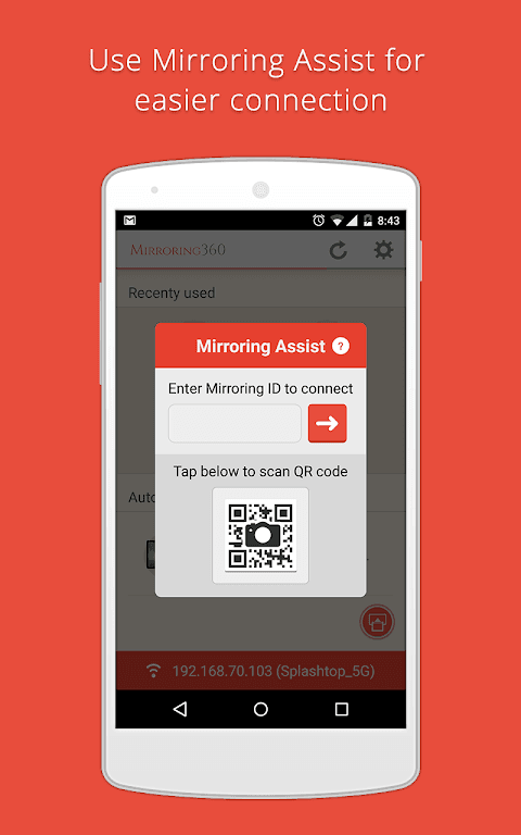 Mirroring360 Sender Basic screenshot 2