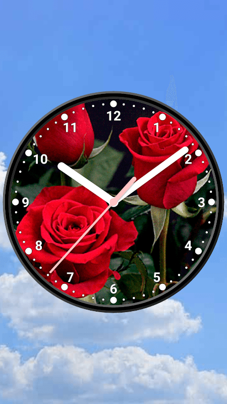 Photo Analog Clock Live Wallpaper-7 screenshot 1