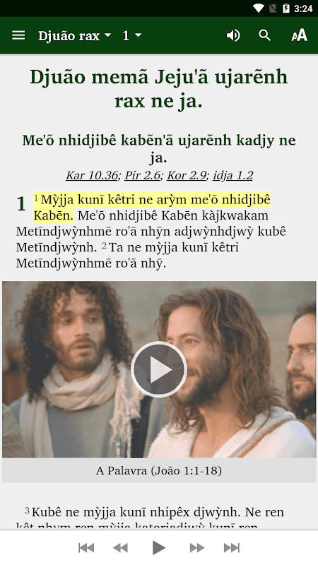 Kayapó Bible screenshot 1