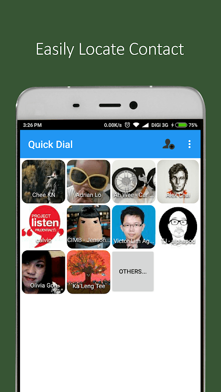 Quick Dial screenshot 1