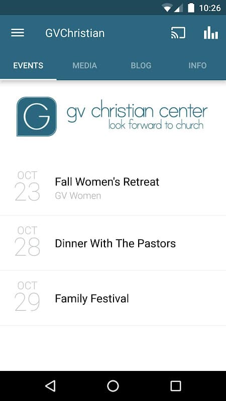 GV Christian Center screenshot 1