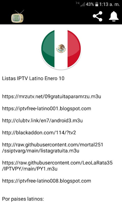Listas IPTV 3070 screenshot 3