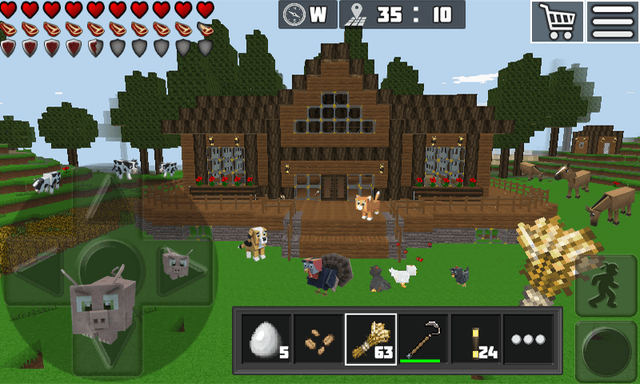 World Craft: Block Craftsman screenshot 2