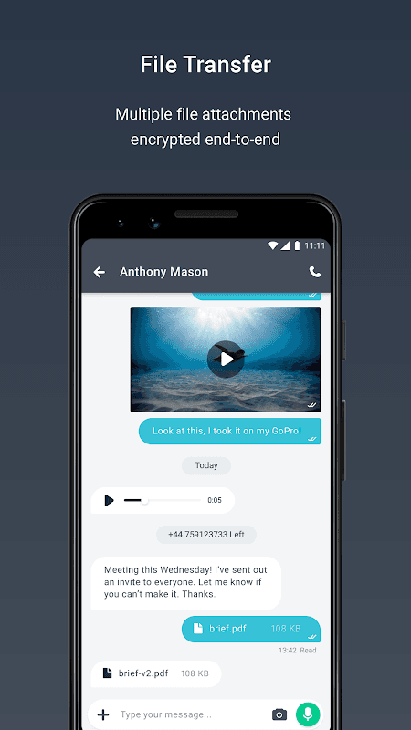 SaltIM - Secure Your Communications screenshot 2