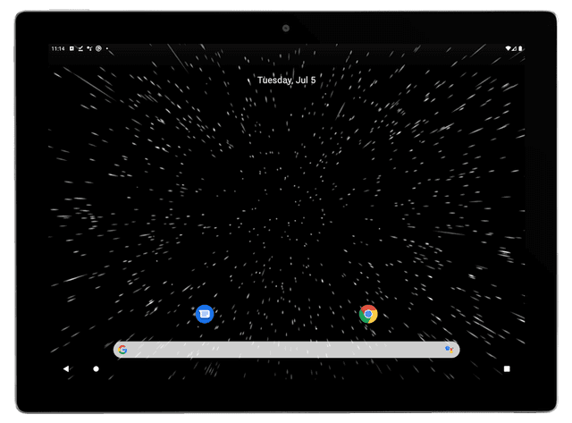 Starfield Live Wallpaper screenshot 5