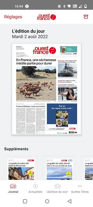 Ouest-France - Le journal screenshot 1