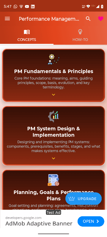 Performance Management screenshot 1