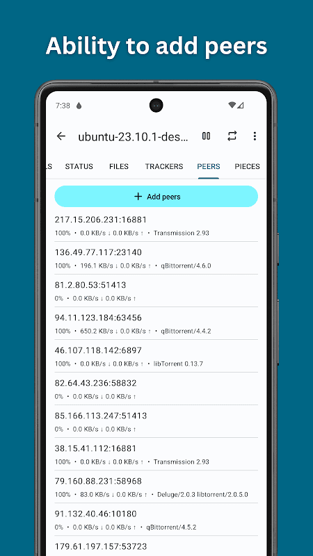 Flud - Torrent Downloader screenshot 6