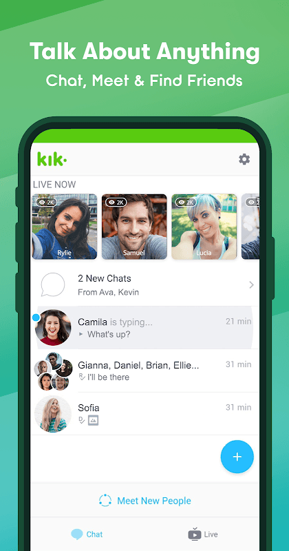 Kik — Messaging & Chat App screenshot 1