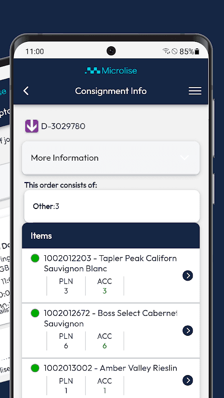 Microlise SmartPOD screenshot 3