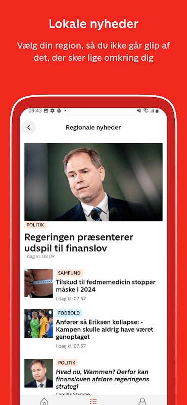 TV 2 Nyheder screenshot 4