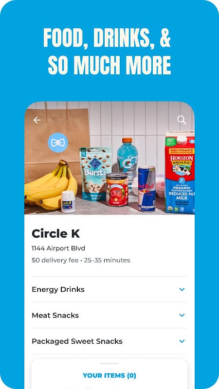 Favor: Texas Food Delivery screenshot 4