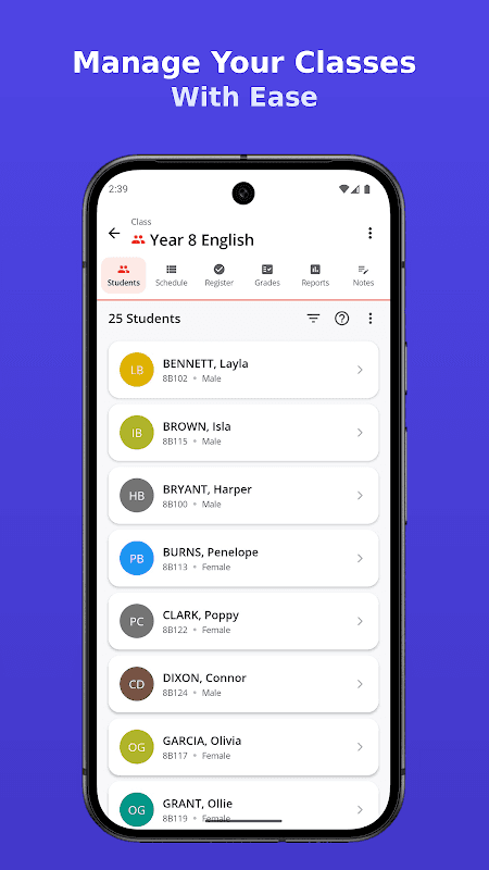 Smart Teacher - Gradebook (Edevo Teacher) screenshot 2