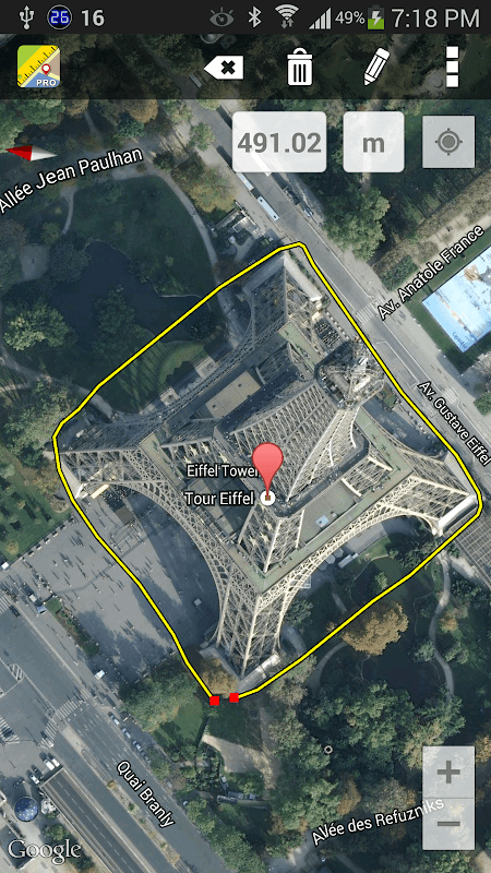 Maps Ruler screenshot 1
