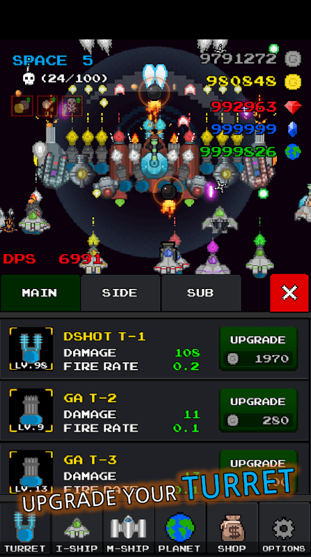 Grow Spaceship : Idle Shooting screenshot 6