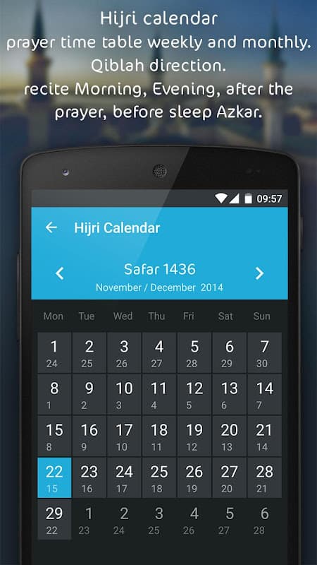 Athanotify - prayer times screenshot 3