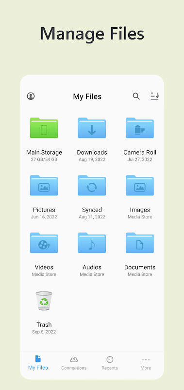 File Explorer (PC, Mac, NAS) screenshot 1