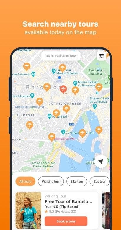 Freetour.com screenshot 3