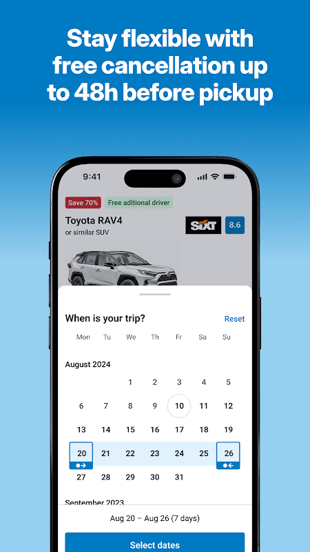 DiscoverCars Budget Car Rental screenshot 4