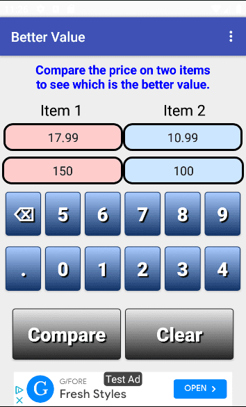 Better Value screenshot 2