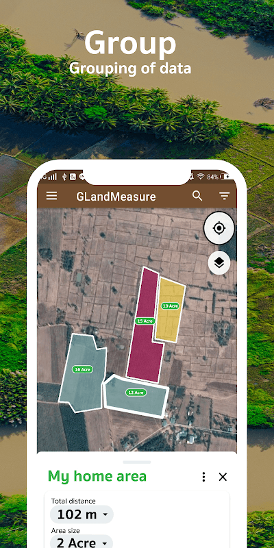 GPS Field Area Measure : GLand screenshot 3