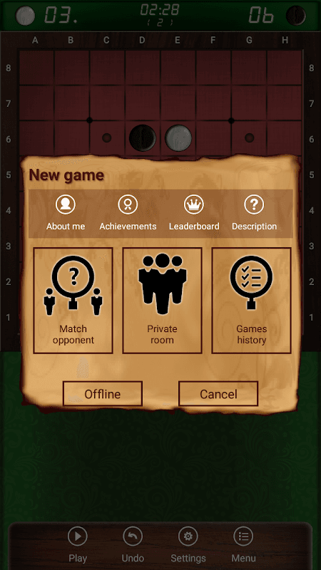 Reversi: Offline & online screenshot 5