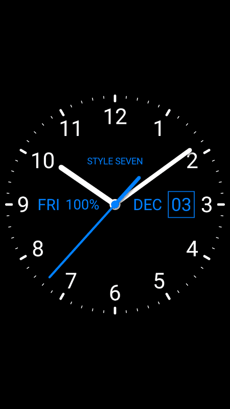 Analog Clock Live Wallpaper-7 screenshot 4
