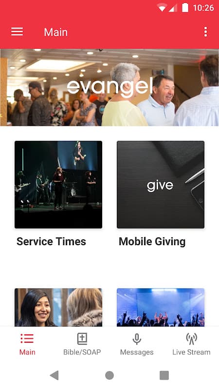 Evangel screenshot 1