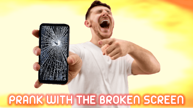 Bomb with explosion and broken screen simulator screenshot 4